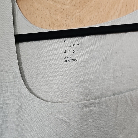 A New Day Light Sage Midi Dress NWT - Picture 2 of 5